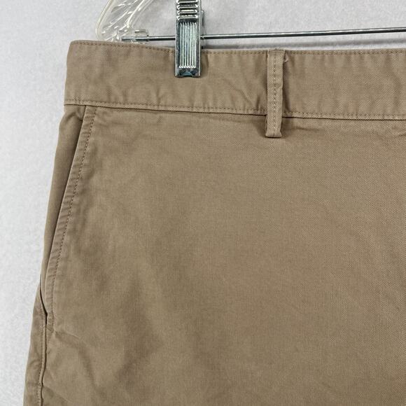 FLINT AND TINDER Short Mens 36 Huckberry 5" 365 Chino Stretch Cotton Brown - Picture 4 of 14
